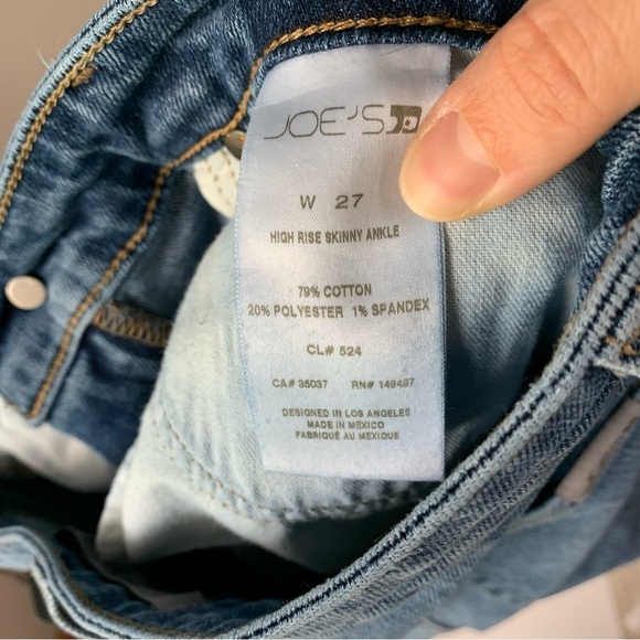 Joe’s Jeans High Rise Skinny Ankle Jeans in Siyeh - Picture 7 of 8